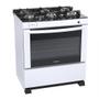 Fogao a Gas 6 Bocas Venax Delplus Vitreo BL Branco Imagem de Fogao a Gas 6 Bocas Venax Delplus Vitreo BL Branco