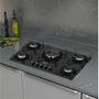 Imagem de Fogão a Gas Cooktop Clarice 5 Boca TC Base Esmaltadas-PRETO 