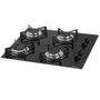 Imagem de Fogão a Gás Cooktop Fischer 4 Bocas Bivolt Preto - 1519-5713