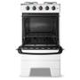 Fogão a Gás Mesa Inox e Forno 50L Limpa Fácil Esmaltec IDEAL POP F4ISB Cor Branco 4 bocas Imagem de Fogão a Gás Mesa Inox e Forno 50L Limpa Fácil Esmaltec IDEAL POP F4ISB Cor Branco 4 bocas