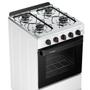 Fogão a Gás Mesa Inox e Forno 50L Limpa Fácil Esmaltec IDEAL POP F4ISB Cor Branco 4 bocas Imagem de Fogão a Gás Mesa Inox e Forno 50L Limpa Fácil Esmaltec IDEAL POP F4ISB Cor Branco 4 bocas