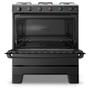 Fogão a Gás Mesa Inox Super Chama e Forno 84L Limpa Fácil Esmaltec IDEAL POP F5ISP Cor Preto 5 bocas Imagem de Fogão a Gás Mesa Inox Super Chama e Forno 84L Limpa Fácil Esmaltec IDEAL POP F5ISP Cor Preto 5 bocas