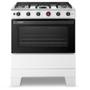 Imagem de Fogão a Gás Mesa Inox Super Chama Forno 84L Limpa Fácil e Acendimento Automático IDEAL Super F5IAB Cor Branco 5 bocas Bivolt