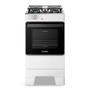 Imagem de Fogão a Gás Mesa Inox Tampa de Vidro Forno 50L Limpa Fácil e Acendimento Automático Esmaltec IDEAL Top T4IAB Cor Branco 4 bocas Bivolt