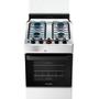Imagem de Fogão a Gás Mesa Inox Tampa de Vidro Forno 50L Limpa Fácil e Acendimento Automático Esmaltec IDEAL Top T4IAB Cor Branco 4 bocas Bivolt