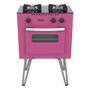 Imagem de Fogao a gas mini cook 2 q pink gas glp