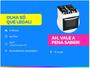 Fogão Atlas 4 Bocas com Mesa de Vidro Mônaco Top Glass Branco - Bivolt Imagem de Fogão Atlas 4 Bocas com Mesa de Vidro Mônaco Top Glass Branco - Bivolt