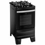 Imagem de Fogão Atlas New Agile UP Glass com mesa de vidro 4 bocas preto Bivolt