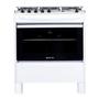 Imagem de Fogão Atlas New Fastcook 5 Bocas Automático Mesa de Inox Forno 86,5 Litros