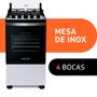 Imagem de Fogão Brastemp 4 Bocas Mesa Inox BFO4EBB