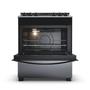 Imagem de Fogão Brastemp 5 Bocas Cor Inox Com Turbo Chama - BFS5GDR