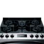 Imagem de Fogão Brastemp 5 Bocas Duplo Forno Cor Inox Com Mesa De Vidro E Touch Timer Com Autodesligamento - BFD5VCR
