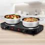 Imagem de Fogão Cooktop 2 Bocas Elétrico Portátil 110V/2000W Elgin 