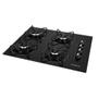 Imagem de Fogão Cooktop 4 Bocas A Gás Mondial Ctg-01 Preto/inox Bivolt