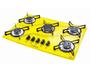 Imagem de Fogão Cooktop 5 Bocas 5Q Lines Color Amarelo FCA501 Safanelli