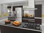 Imagem de Fogão Cooktop 5 Bocas à Gás Fischer Mesa Vidro Preto Bivolt