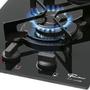 Imagem de Fogão Cooktop à Gás Fischer 2 Bocas Fit Line Vidro Preto Bivolt Superautomático