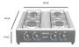 Imagem de Fogão Cooktop Asiatico A Gás Em Inox 4 Bocas Braslar