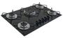 Imagem de Fogão Cooktop Classic 5 Bocas Tripla Chama Preto