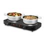 Imagem de Fogao Cooktop Eletrico Portatil Elgin Fog10 2 Bocas 2000W - 110V