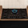 Fogao Cooktop Itatiaia Essencial 5 Bocas Imagem de Fogao Cooktop Itatiaia Essencial 5 Bocas