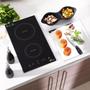 Imagem de Fogão Cooktop Por Indução Fischer 25941-56249 2 Bocas Mesa Vitrocerâmica