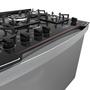 Fogão de Embutir 5 Bocas Preto com Frente Espelhada e Timer Digital Dako Diplomata Grill Style Bivolt Imagem de Fogão de Embutir 5 Bocas Preto com Frente Espelhada e Timer Digital Dako Diplomata Grill Style Bivolt