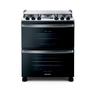 Imagem de Fogão de Piso Brastemp 5 Bocas Branco Duplo Forno 127V BFD5GCB