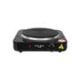 Imagem de Fogão Elétrico Cooktop de Mesa 1 Boca 1000W, Design Moderno, Compacto e Portátil, Superfície de Fácil Limpeza, Controle de Temperatura Preto