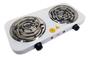 Imagem de Fogão Elétrico Cooktop  Fogareiro Portátil 2 Bocas 2000 Watts 110v