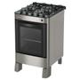 Imagem de Fogão Esmaltec Ágata Glass 4 Bocas Inox Forno Limpa Fácil e Acendimento Automático
