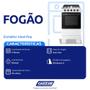 Imagem de Fogão Esmaltec Ideal Pop 4 Bocas Acendimento Manual