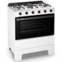 Imagem de Fogão Esmaltec Ideal Pop 5 Bocas Manual Mesa Aço Inox
