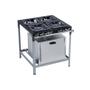 Imagem de Fogão Industrial 4 Bocas 30X30 S2020 com Forno Metalmaq