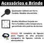 Imagem de Fogão Industrial 4 Bocas P5 com Chapa Bifeteira Alta Pressão Metalfour