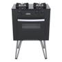 Imagem de Fogão Portátil 2 Bocas Venax Mini Cook Gas Glp Preto Fosco