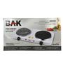 Imagem de Fogareiro Elétrico 110v Cooktop Indução 2000w 2 Bocas Bak BK-FCE703-110 Branco