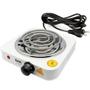 Imagem de Fogareiro Eletrico 220v Cooktop Camping 1 Boca 1000w BAK AD-C101-220 Branco