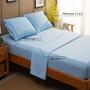 Imagem de Folha de cama Sonoro Kate Conjunto Microfibra Super Macia 1800 Thread Count Luxuosas Folhas Egípcias 18 Polegadas De Bolso Profundo Rugas-4 Peça (King Lake Blue)