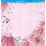 Imagem de Folha para Scrapbook Dupla Face - Damas: Flores Escritas - SD-1060