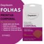 Imagem de Folhas Prontas Corporal Depilsan Mel Tradicional 10 Pares 30g