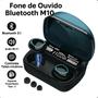 Imagem de Fone Bluetooth 5.1 Tws-10 Original com Som Premium e Bateria Durável