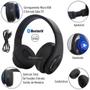 Imagem de Fone Bluetooth com Rádio FM, Cartão SD, Microfone Embutido e Som Estéreo para Diversas Funções ST96BR