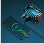 Imagem de Fone Bluetooth M10 com Display LED e Estojo Powerbank Som Super Alto