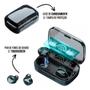 Imagem de Fone Bluetooth M10 com Display LED e Estojo Powerbank Som Super Alto