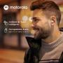 Imagem de Fone Bluetooth Original Motorola Moto Buds 250, 6h de Reprodução com Carregamento sem fio - Azul
