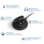 Imagem de Fone Bluetooth Original Motorola Moto Buds 250, 6h de Reprodução com Carregamento sem fio - Preto