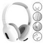 Imagem de Fone Bluetooth Sem Fio Headphone B-19x Branco Over Ear Noise Reduction