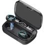 Imagem de Fone Bluetooth Sem Fio M10 V5.3 Preto Com Display Led