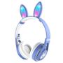 Imagem de Fone BT Luo ME-15 Headphone Wireless Blue/White